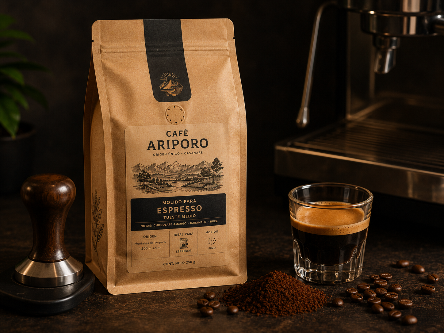 Café Orgánico Molido 250g — café artesanal de Pore, Casanare