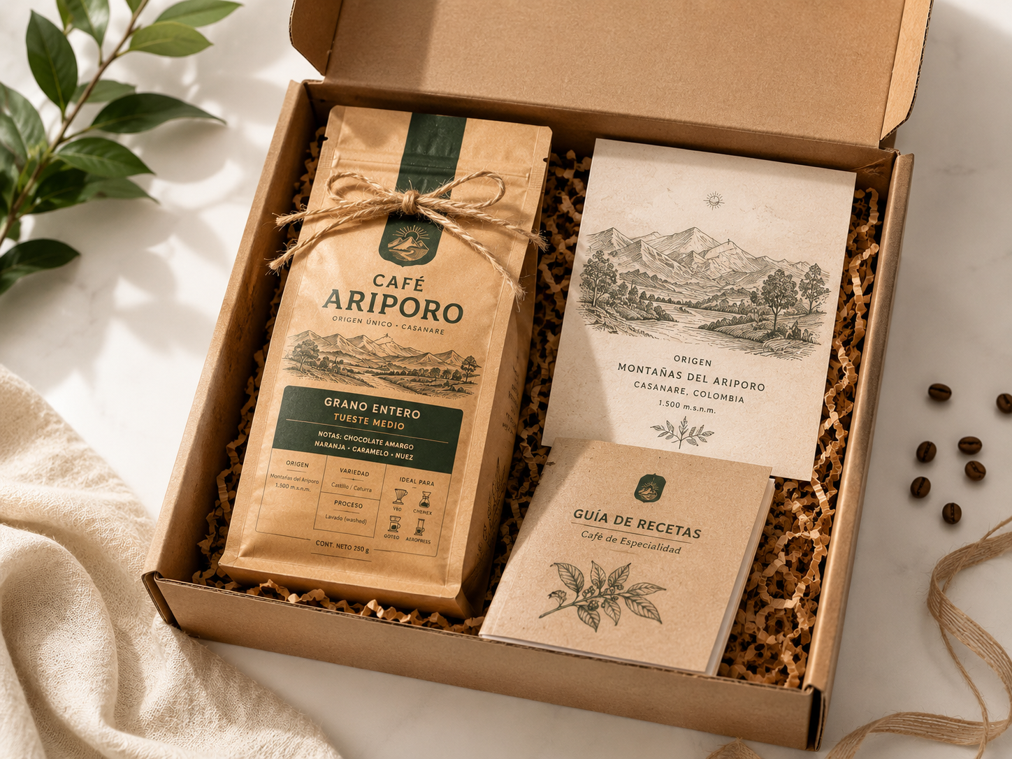 Kit Barista Iniciación — café artesanal de Támara, Casanare